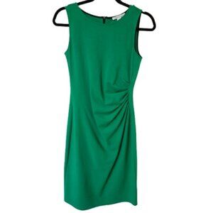 Kenneth Cole Green Stretch Knit Dress EC